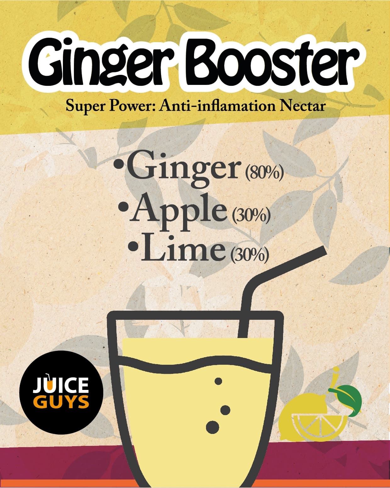 Ginger Booster drink
