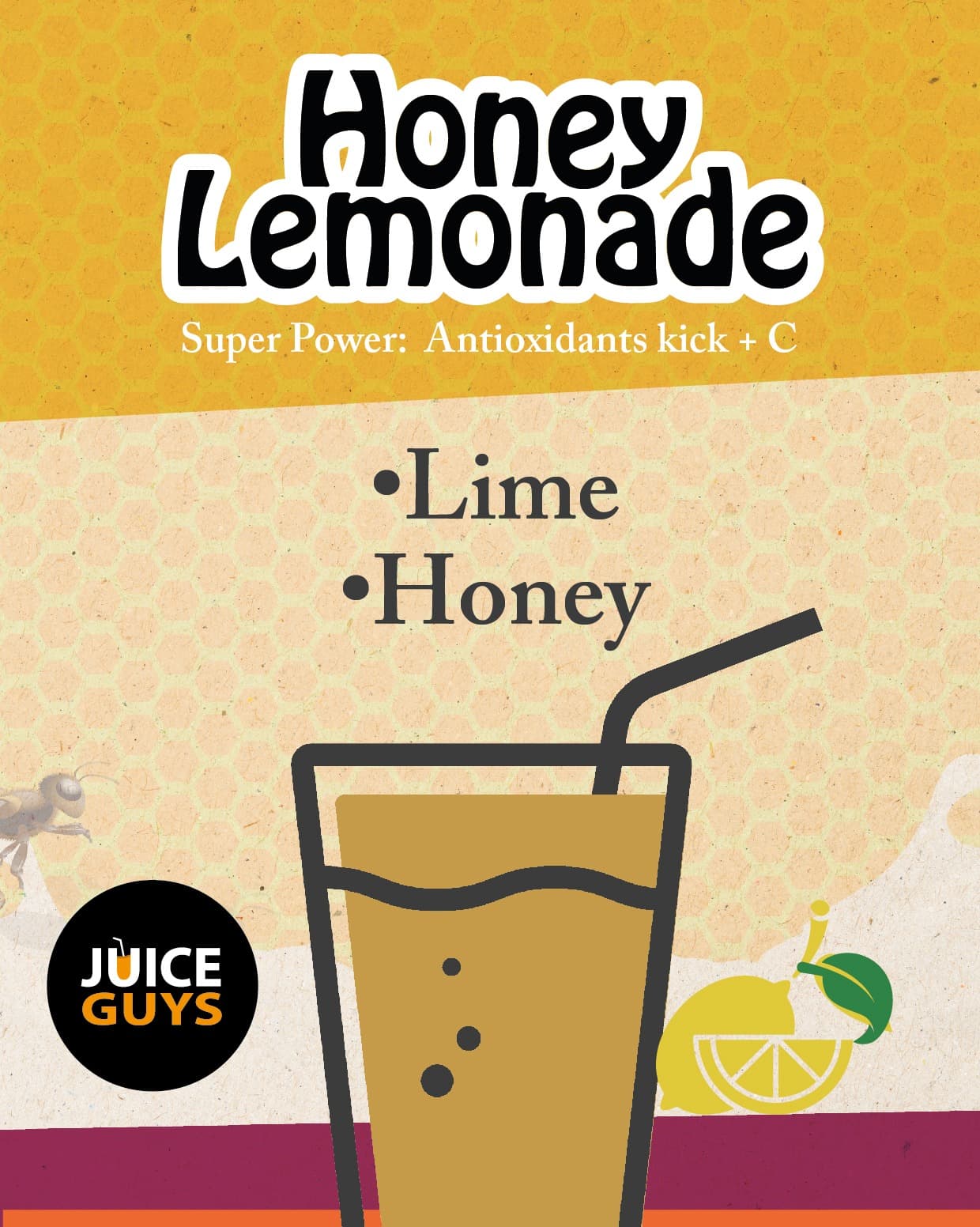 Honey Lemonade drink